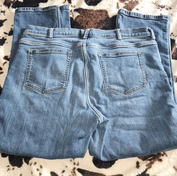 Duluth Heritage Hi-Rise Lined Straight Leg Jeans - Picture 2 of 3